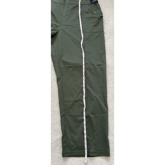 NWT Genuine Dickies Pull-On Cargo Pants Scrubs Army Green Women's Size XXL - Picture 11 of 12